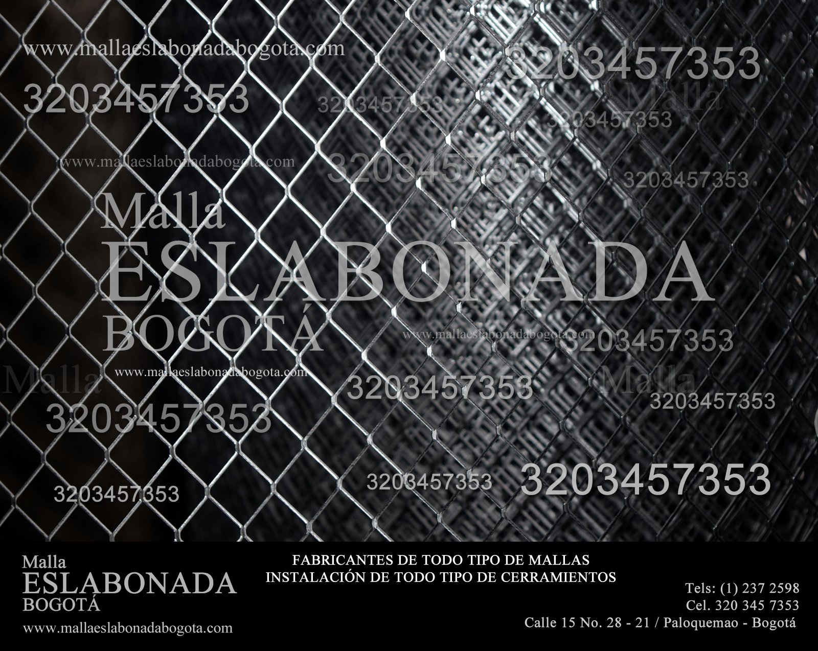 malla eslabonada bogota